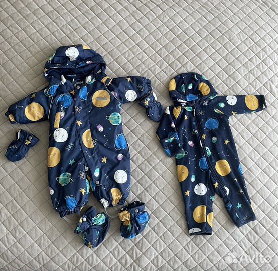 Зимний комбинезон crokid 62-68