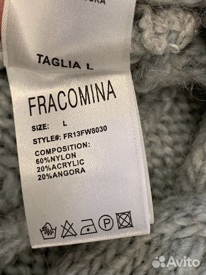 Итальянские вязанные свитера с узорами Fracomina