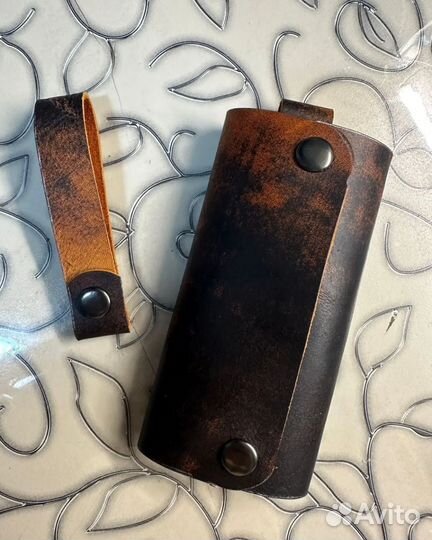 Ключница кожаная новая