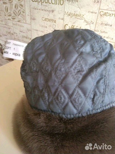 Шапка женская модельная норка