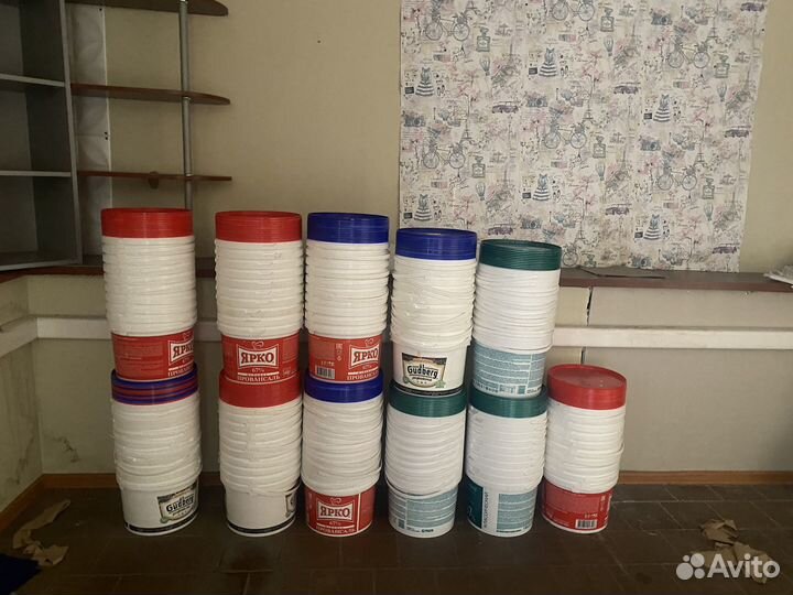 Ведра пластиковые