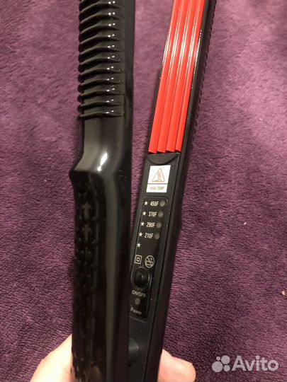 Плойка для волос гофре