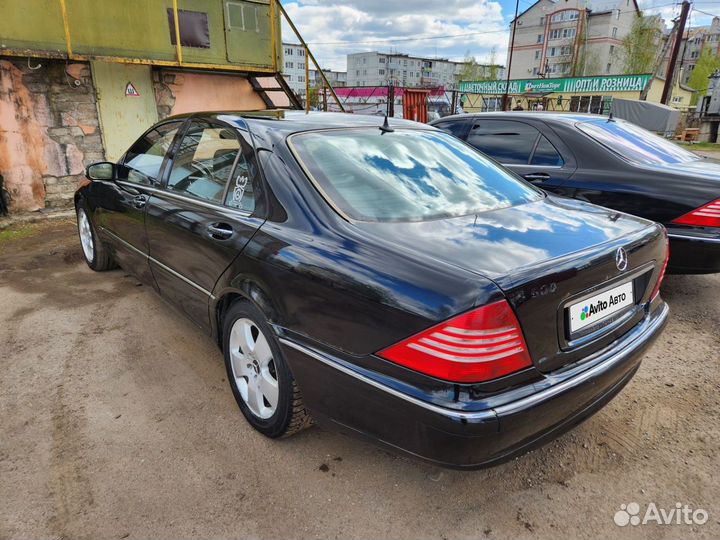 Mercedes-Benz S-класс 5.0 AT, 2004, 300 000 км