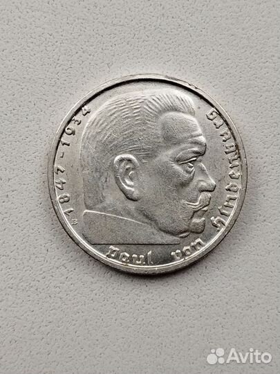 Монета 2 марки