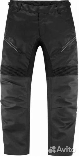 Мотоштаны Icon contra 2,черные,размер 2xxl