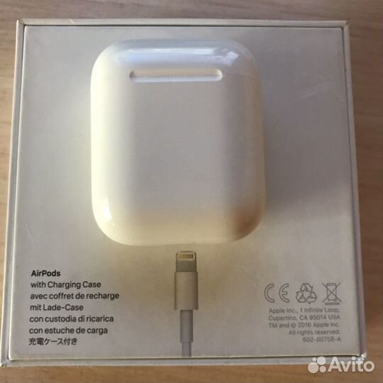 Зарядный кейс Airpods