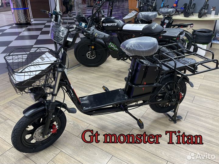 Электровелосипед GT Monster 2024
