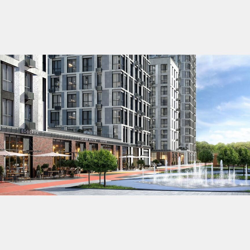 2-к. квартира, 39,9 м², 8/15 эт.