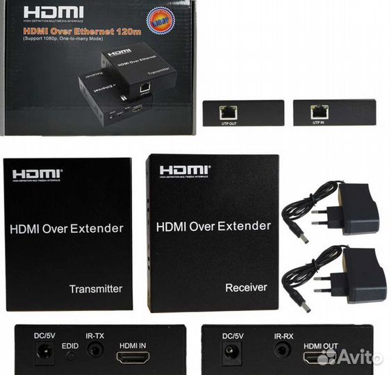 Extender hdmi по витой паре