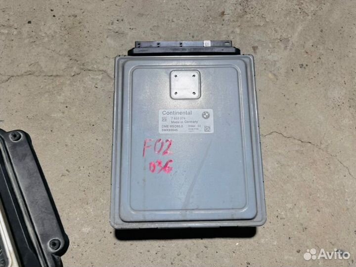 Блок управления двигателем Bmw 7 F02 N63B44A 2011