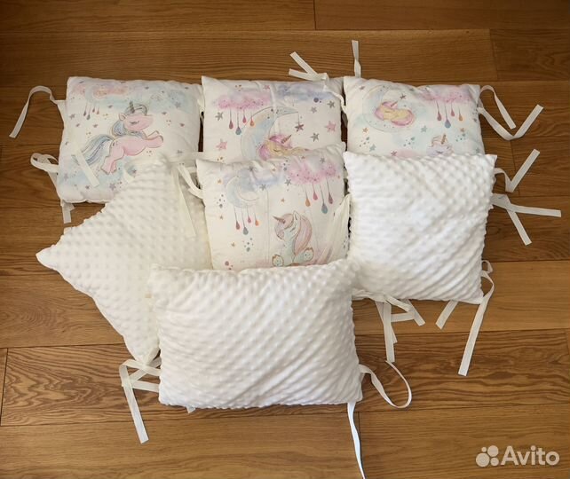 Набор в кроватку с балдахином