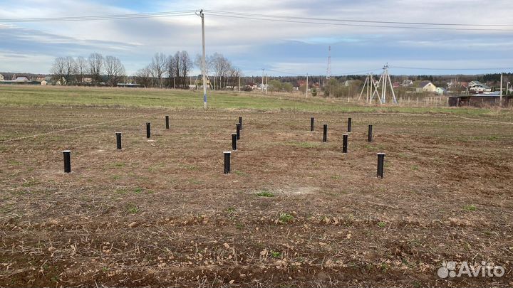 Монтаж,закручивание,установка винтовых свай