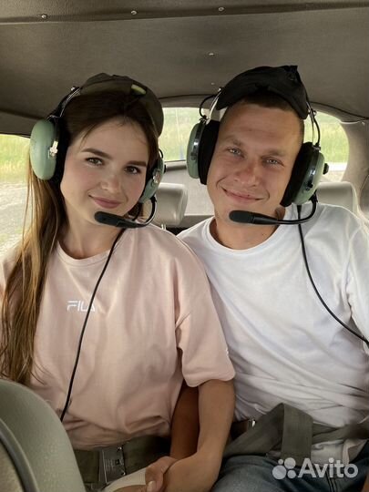 Свидание в самолёте над г.Йошкар-Ола