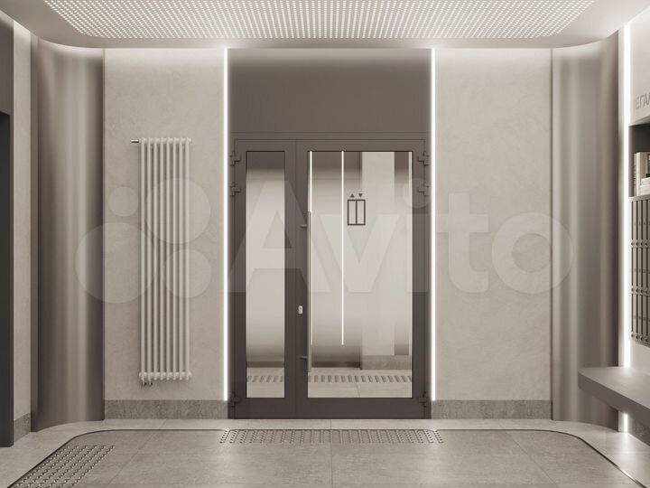 1-к. квартира, 42,8 м², 17/19 эт.