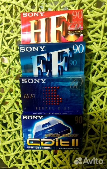 Аудиокассеты Sony новые