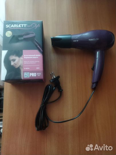 Продаю фен Scarlett новый