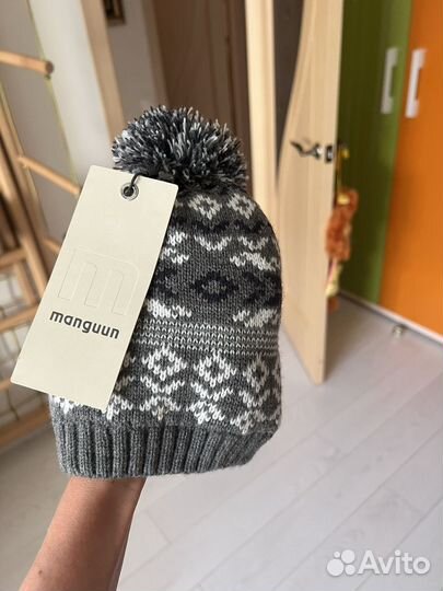 Шапка для мальчика новая 48-50 размер