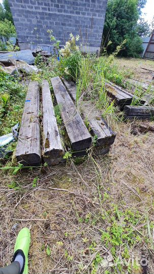 Шпалы бу 40 шт самовывоз