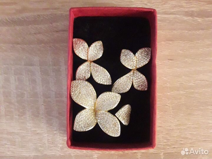 Новый серебрянный набор