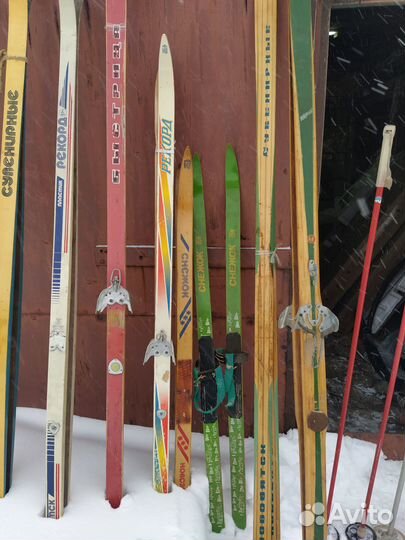 Лыжи беговые взрослые и детские
