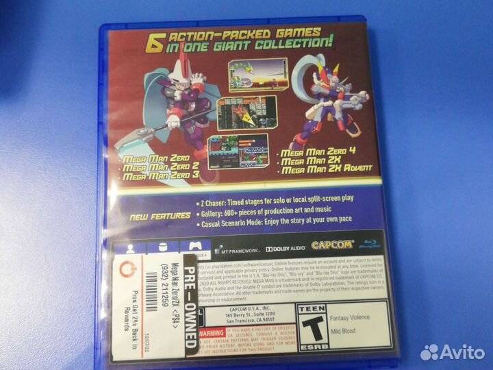 Megaman zero/zx Legacy collection