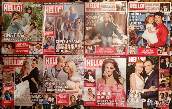Журналы Hello и Ok
