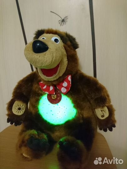 Игрушка-проектор Медведь из мульта Маша Медведь