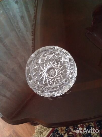 Хрустальная пепельница (Чехия)