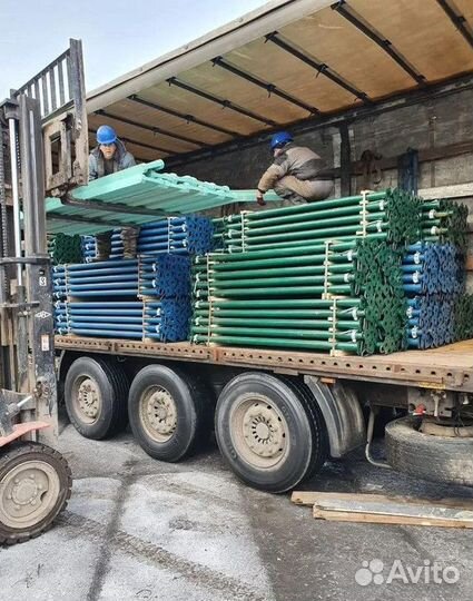 Опалубка на телескопических стойках