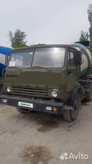 Автобетоносмеситель КАМАЗ 55111, 1989