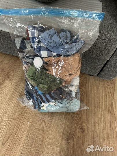 Детские вещи пакетом на мальчика 80 86