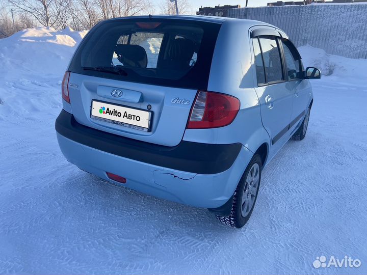 Hyundai Getz 1.4 AT, 2007, 132 000 км