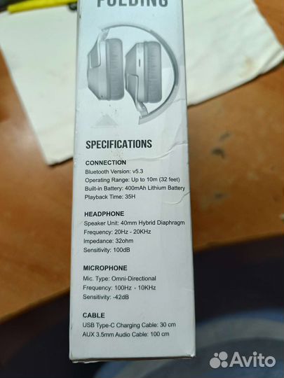 Беспроводные наушники A4tech BH300