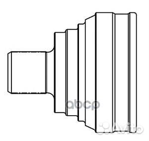 Шрус audi 80/100/A6 I/V8 2.5TDI-4.2 88-00 нар