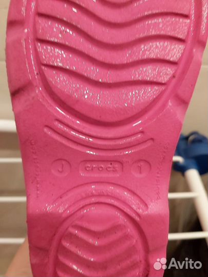 Сапоги crocs на девочку