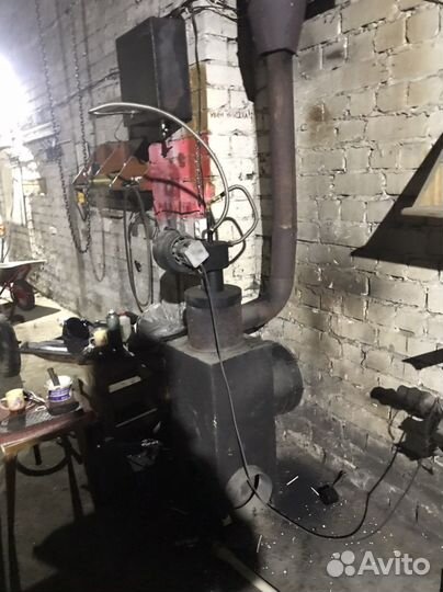 Печь на отработке