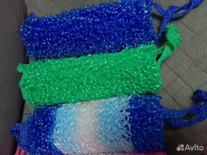 Мочалка ручной работы