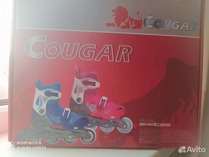 Роликовые коньки детские раздвижные