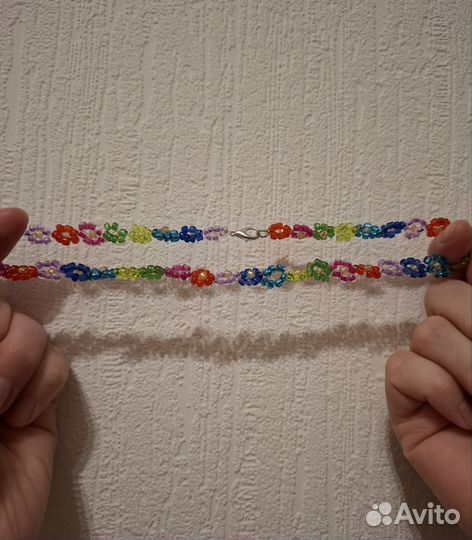 Чокер из бисера