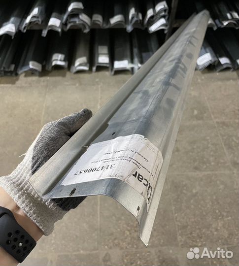 Порог Chevrolet Tracker 1989-1998(1мм)