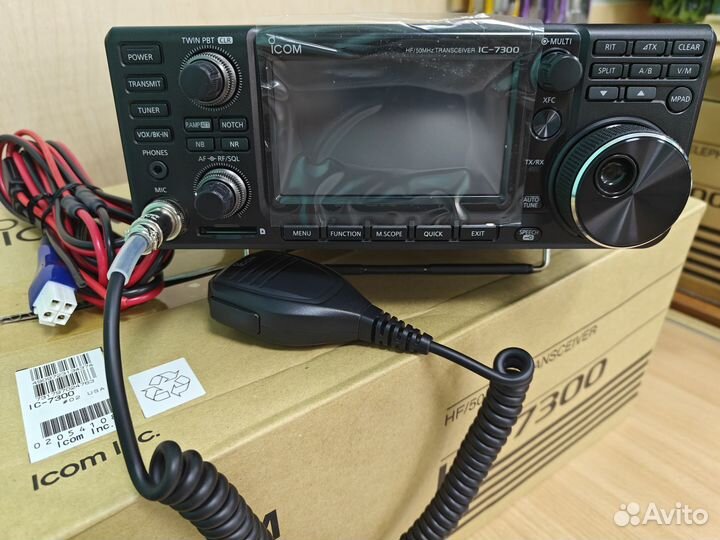 Трансивер icom ic-7300. Новые