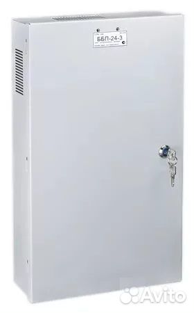 Блок питания 24В 3А под акб ббп-24-3