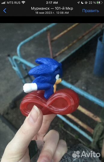 Фигурки sonic