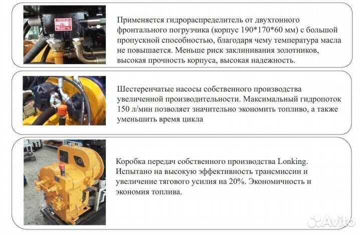 Фронтальный погрузчик Lonking CDM932N, 2023