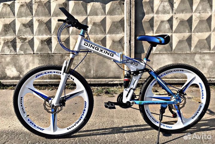 Велосипед на литых дисках