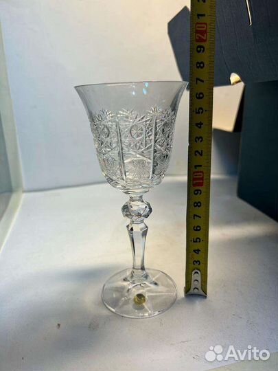 Фужеры хрусталь Чехия