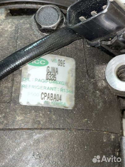 Компрессор кондиционера Kia Picanto