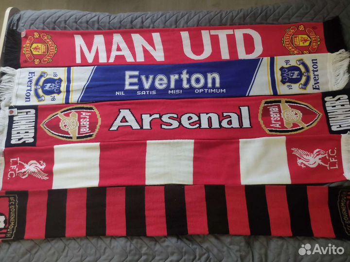 Футбольные шарфы Англии