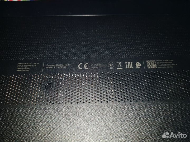 Ноутбук HP 15-bw025ur