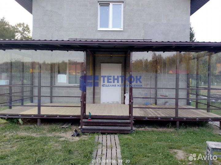 Мягкое стекло для беседок
